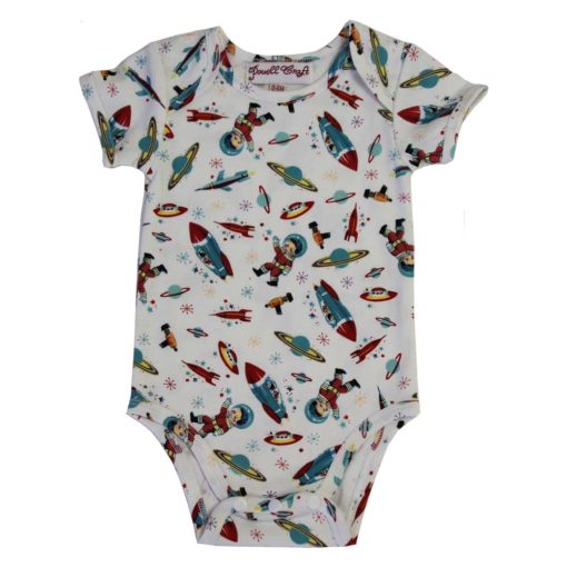 rocket and space baby grow