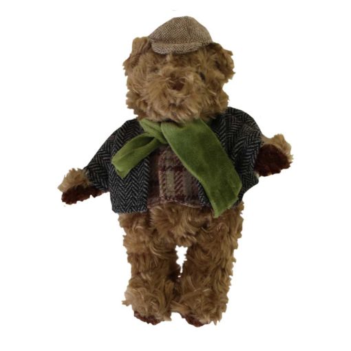 mini detective teddy bear toy by powell craft