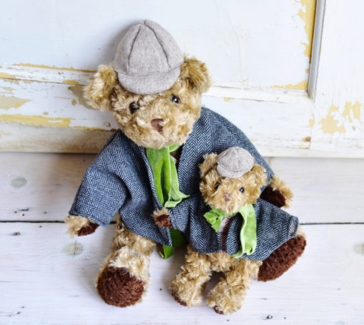 detective teddy bear toy by powell craft
