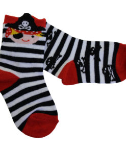 pirate motif socks
