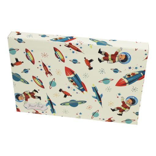 rocket and space gift box by powell craft