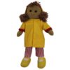 yellow rain coat rag doll by powell craft